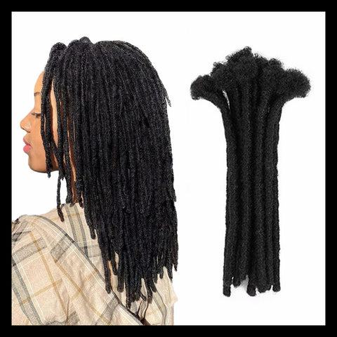 Handmade Dreadlock Extensions – 100% Human Hair Crochet Locs for