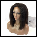 High Density Custom Made Kinky Straight Wig