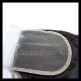 Peruvian Silky Straight Lace Closure - Virgin Human Hair