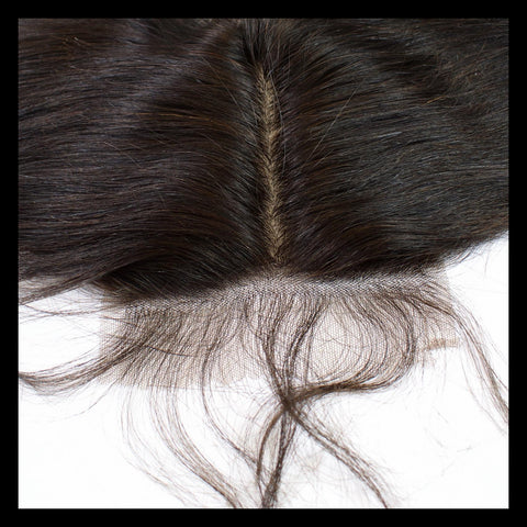 Peruvian Silk Base Closure - Silky Straight & Body Wave - annahair