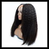 Customised Kinky Straight U-Part Unit - annahair