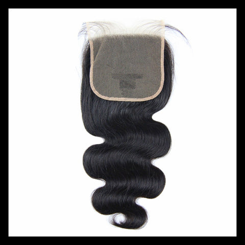 5" x 5" Lace Closure - Body Wave Virgin Human Hair