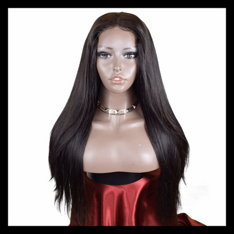 Customised Silk Top Silky Straight Wig