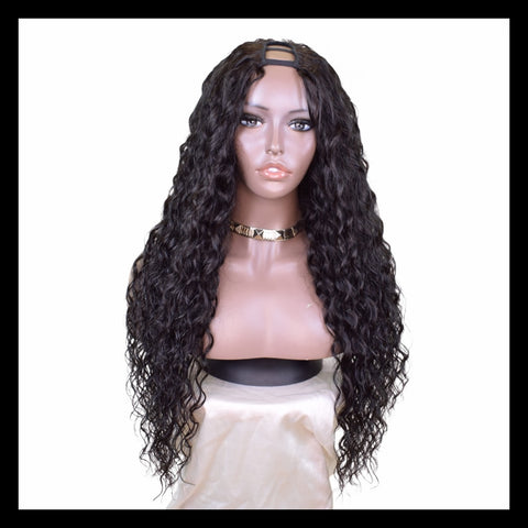 Customised Natural Waves U-part Clip-in Unit