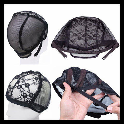 Professional Lace Weaving Wig Cap For Wig Making Full Mesh U Part